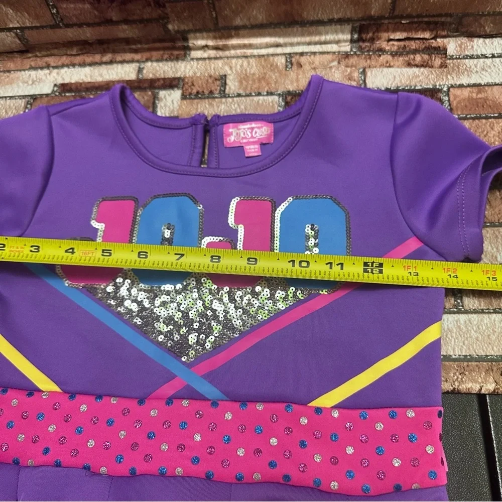 JoJo Siwa Purple and Yellow Kids Costume Dress